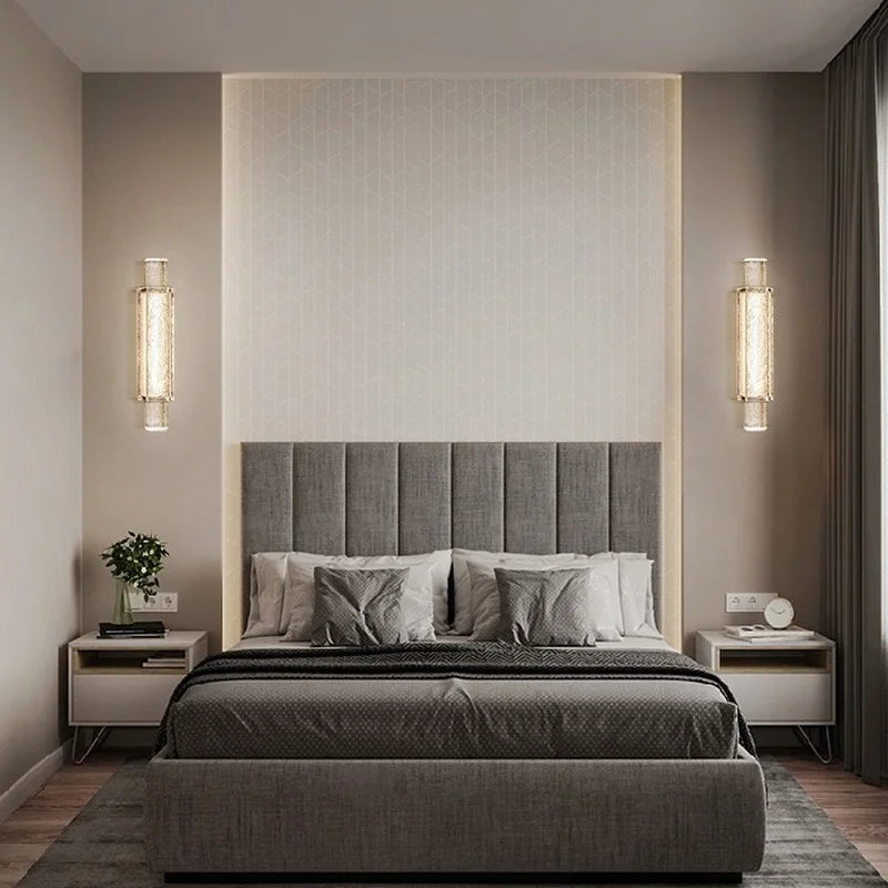 applique murale en cristal design moderne pour intérieur élégant - vue 3 sur 7