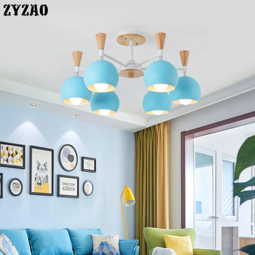 suspension simple en forme de macaron pour décoration moderne - vue 5 sur 6