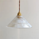 suspension moderne en laiton et verre pour décoration intérieure