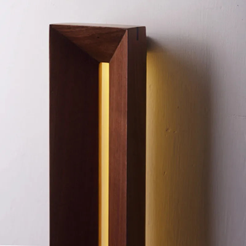 applique murale en bois moderne pour éclairage intérieur - vue 4 sur 7