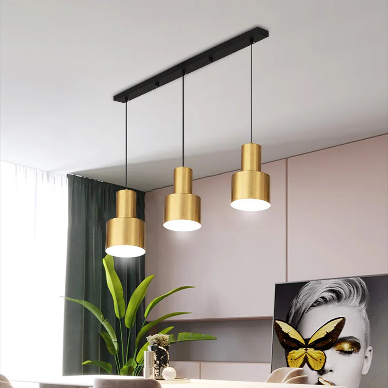 suspension led moderne pour éclairage intérieur élégant - vue 4 sur 10