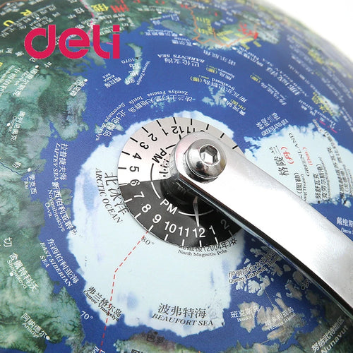 globe lumineux 3D éducatif pour bureau et enseignement de la géographie - vue 6 sur 7