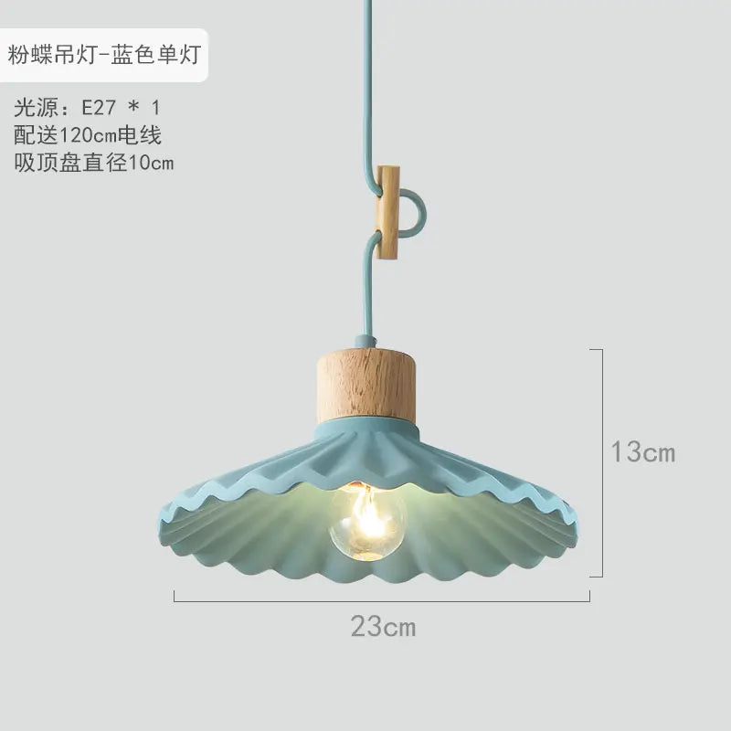 suspension simple moderne led en ciment nordique - vue 15 sur 16