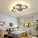 plafonnier led créatif nuages et étoiles pour enfants