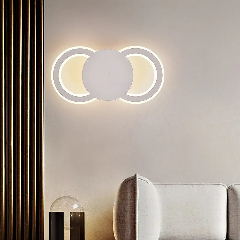 lampe plafonnier capteur mouvement escalier chevet mural - vue 5 sur 7