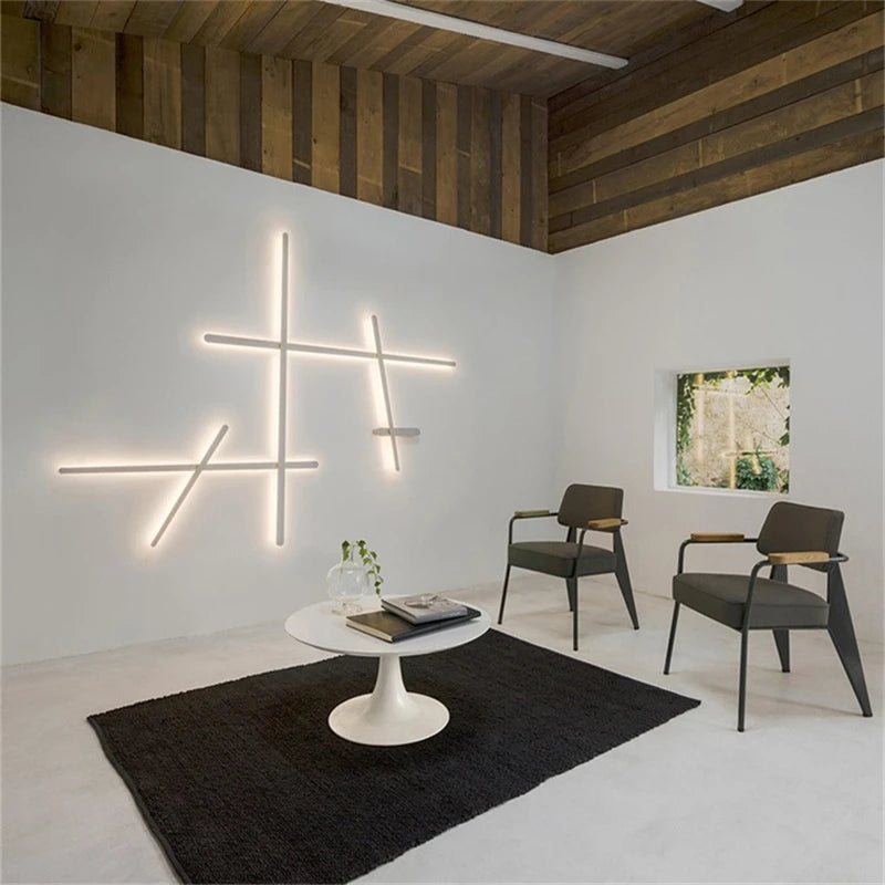 applique murale moderne design nordique éclairage intérieur créatif - vue 6 sur 20