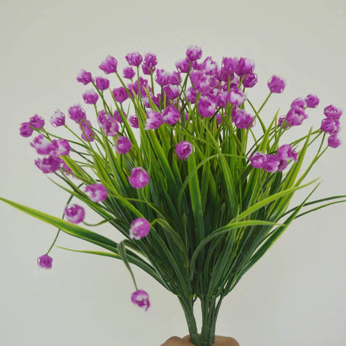 bouquet de mini tulipes artificielles pour décoration de printemps - vue 4 sur 11