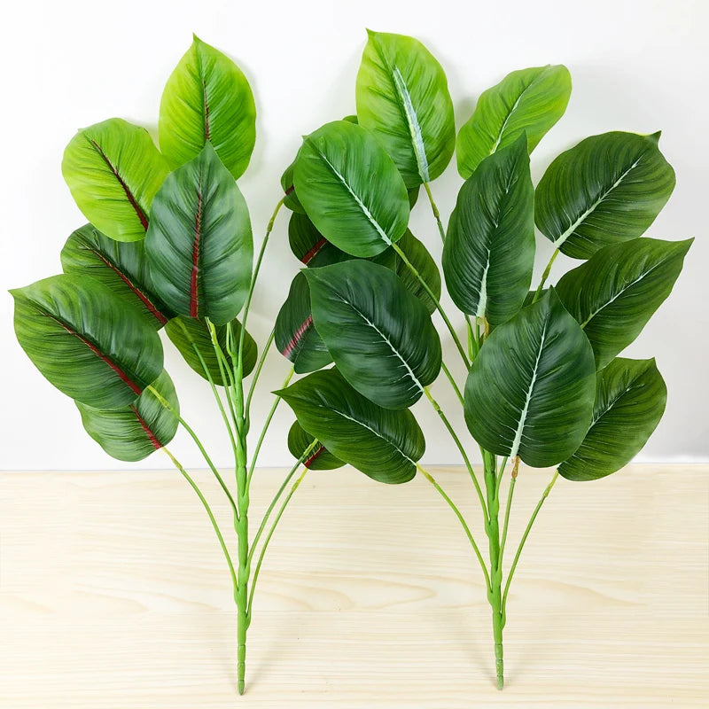 plantes artificielles monstera tropicales pour décoration intérieure et extérieure - vue 3 sur 8