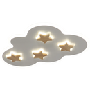plafonnier led créatif nuages et étoiles pour enfants