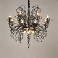 lustre design baroque pour un éclairage élégant et moderne