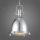 Suspension industriel Vintage en verre E27