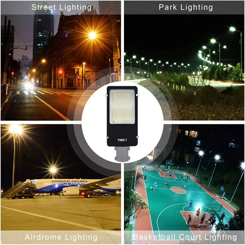 lampadaire solaire led pour éclairage extérieur de jardin - vue 6 sur 6