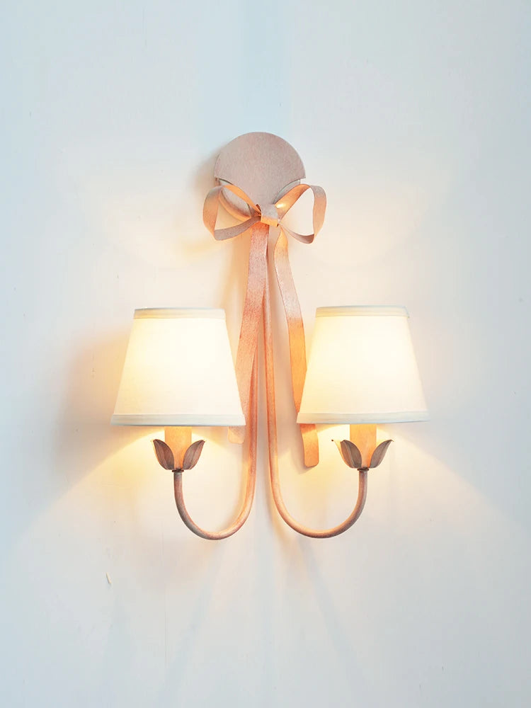 applique murale simple et moderne avec nœud papillon décoratif de luxe - vue 5 sur 10