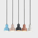 suspension moderne en terrazzo design nordique plusieurs couleurs led