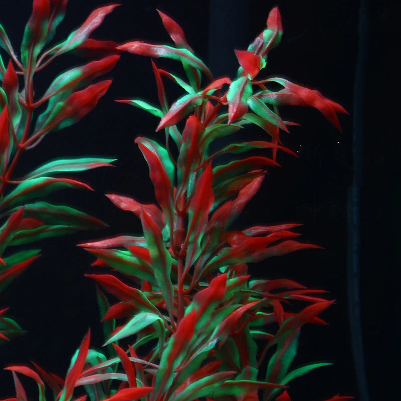 gazon aquatique artificiel pour décoration d'aquarium avec plantes en plastique - vue 6 sur 10