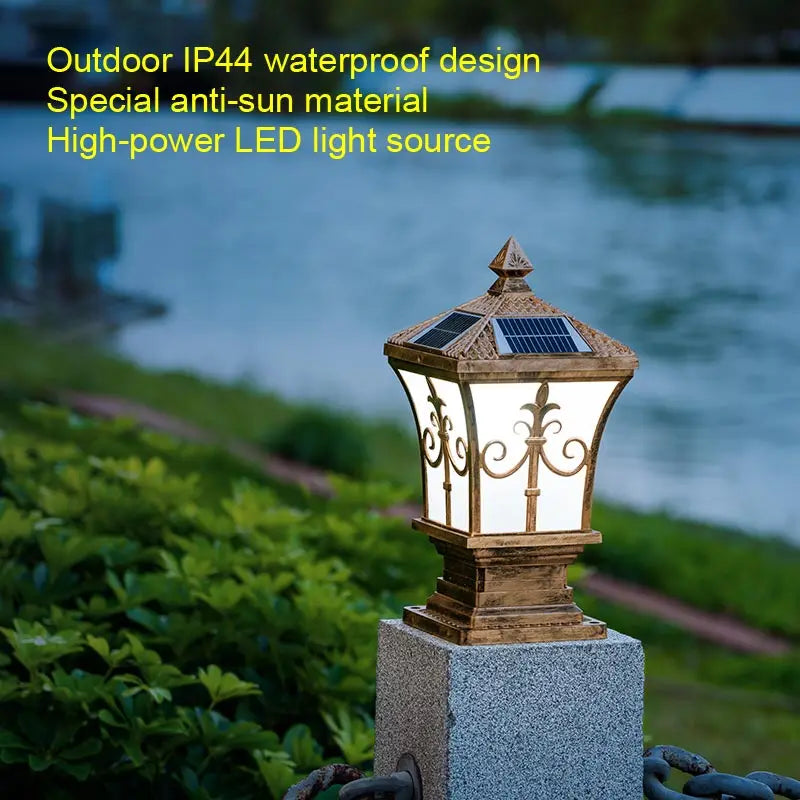 lampe solaire led décorative pour jardin et extérieur - vue 4 sur 17