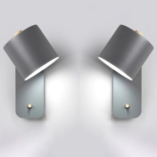 applique murale led intérieur escalier moderne décor salon interrupteur - vue 15 sur 14