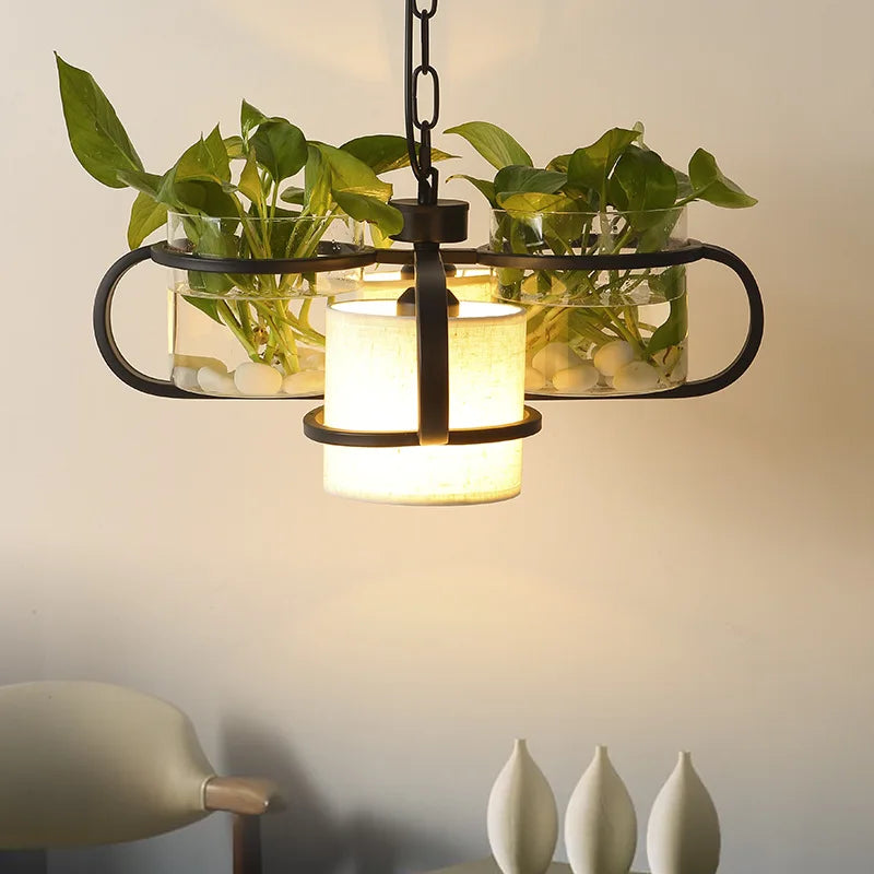 suspension industrielle simple art fer moderne chinoise - vue 9 sur 13