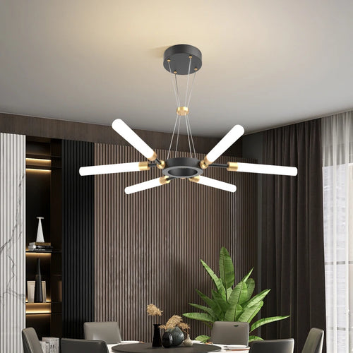plafonnier led décoratif moderne pour tous les intérieurs - vue 5 sur 9