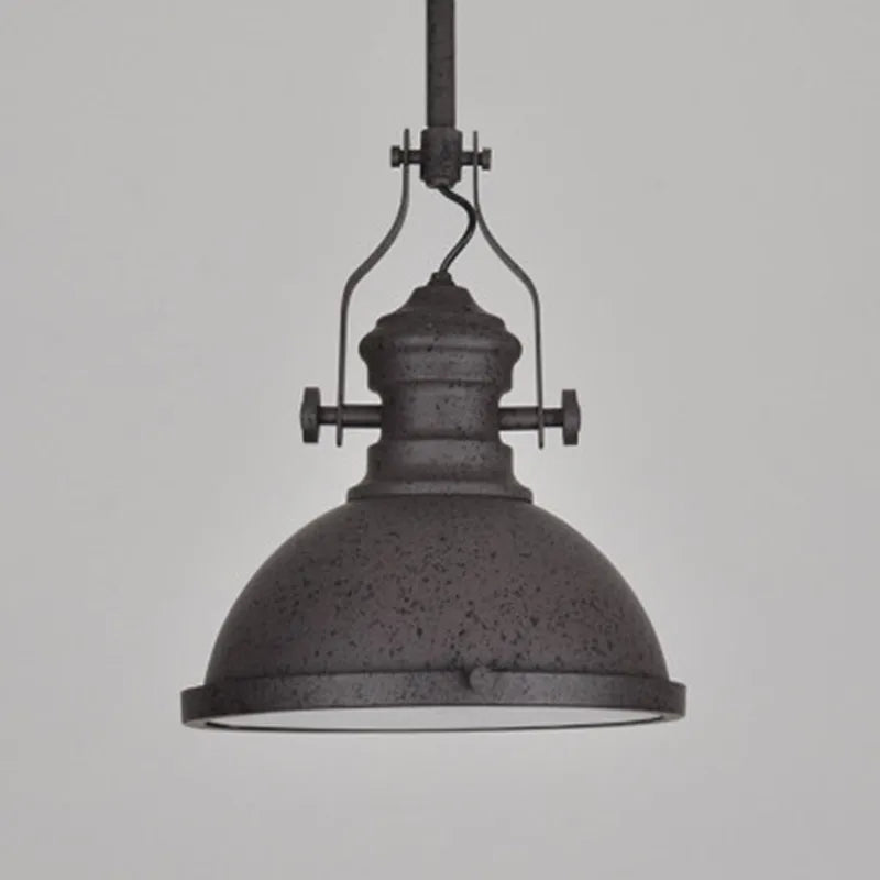 lustre industriel en fer style nordique pour cadeaux de nouvel an - vue 12 sur 14
