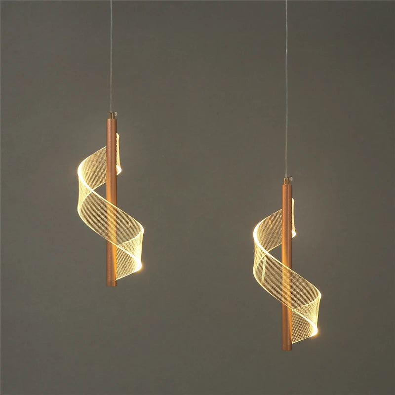 suspension en acrylique design nordique moderne pour restaurant - vue 5 sur 8