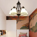 lustre rétro américain pour éclairage intérieur de plafond