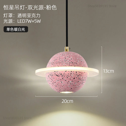 suspension modernes en ciment led pour restaurant barre lumineuse - vue 14 sur 23