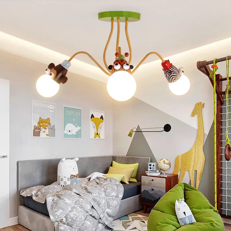 suspension moderne en forme de ballon pour enfants - vue 4 sur 12