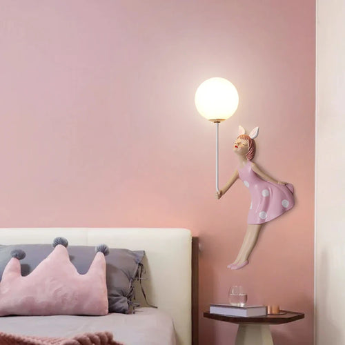 applique murale ballon pour chambre d'enfant créative et moderne - vue 5 sur 8