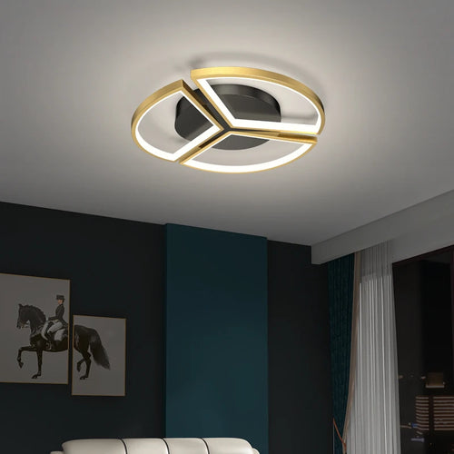 plafonnier led en aluminium éclairage décoratif pour intérieur - vue 6 sur 14