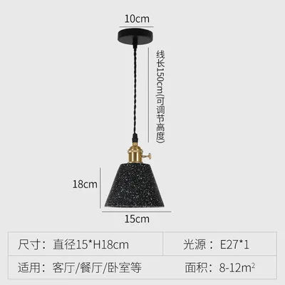 suspension industrielle en ciment pour table et bar - vue 17 sur 23