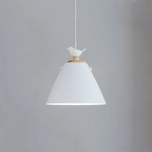suspension nordique design oiseau luminaires pour escalier - vue 2 sur 7