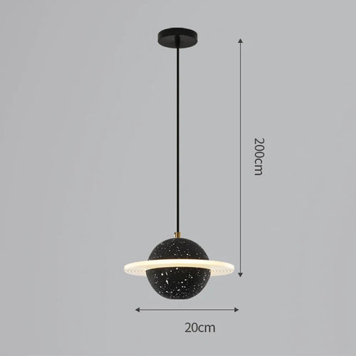 suspension en résine planet pour décoration intérieure moderne - vue 12 sur 18