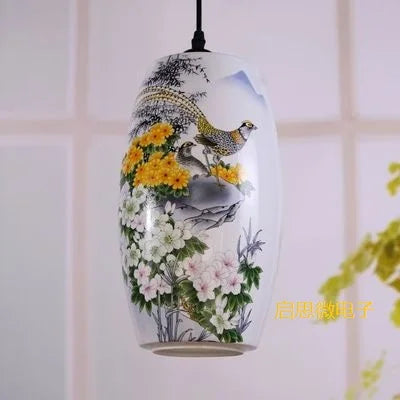 Suspension chinoise en céramique - vue 10 sur 30
