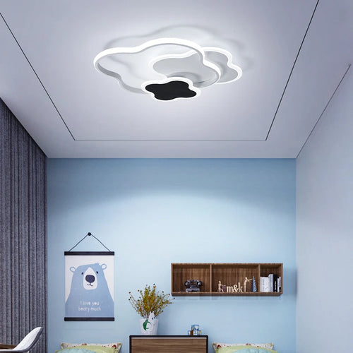 plafonnier en aluminium décoratif pour intérieur lumineux et élégant - vue 4 sur 10