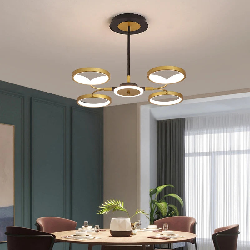 plafonnier led design moderne pour intérieur élégant et raffiné - vue 5 sur 9