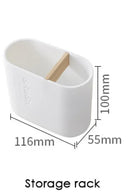 accessoires de salle de bain en bois de bambou