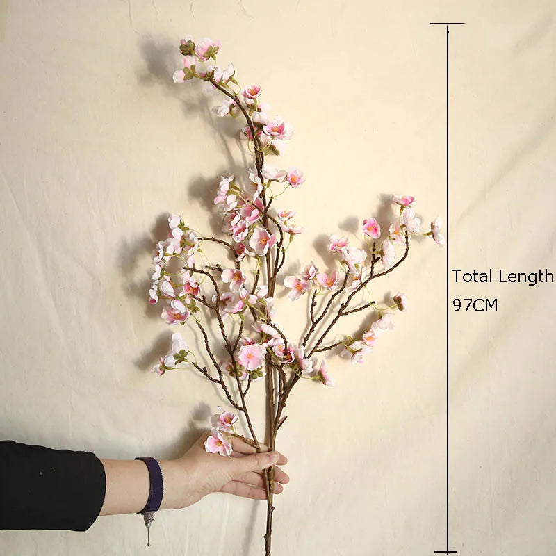 fleurs de cerisier artificielles bouquet de mariage décoration intérieure - vue 6 sur 10