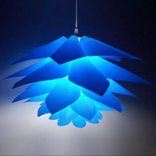 suspension 50 cm Lotus abat-jour Puzzle - vue 3 sur 10