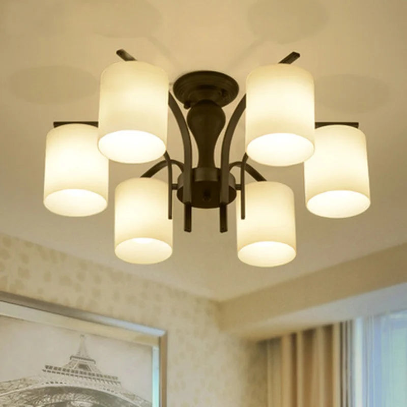 plafonnier à led style nordique pour espaces modernes et chaleureux - vue 3 sur 6