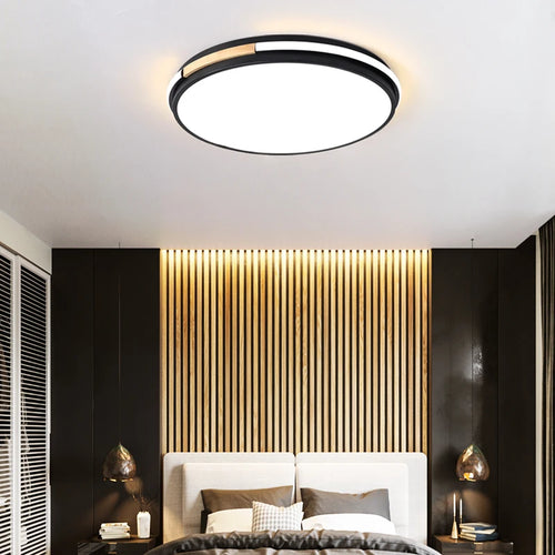 plafonnier rond design moderne pour intérieur lumineux décoratif - vue 4 sur 12