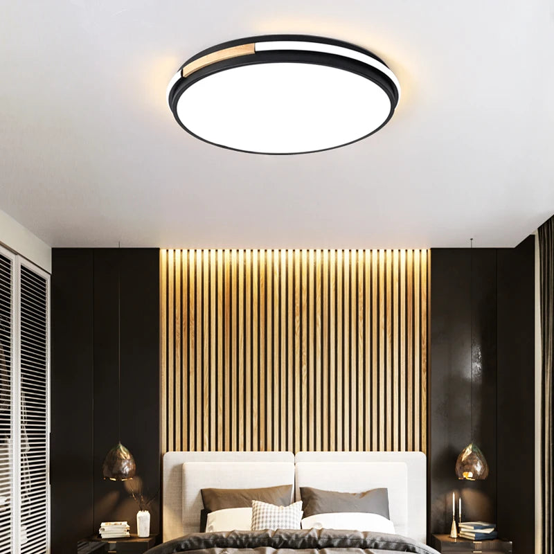 plafonnier rond design moderne pour intérieur lumineux décoratif - vue 4 sur 12
