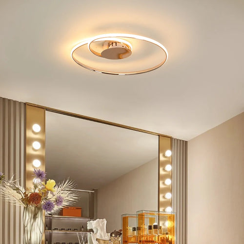plafonnier led moderne pour décoration intérieure design élégant - vue 4 sur 10