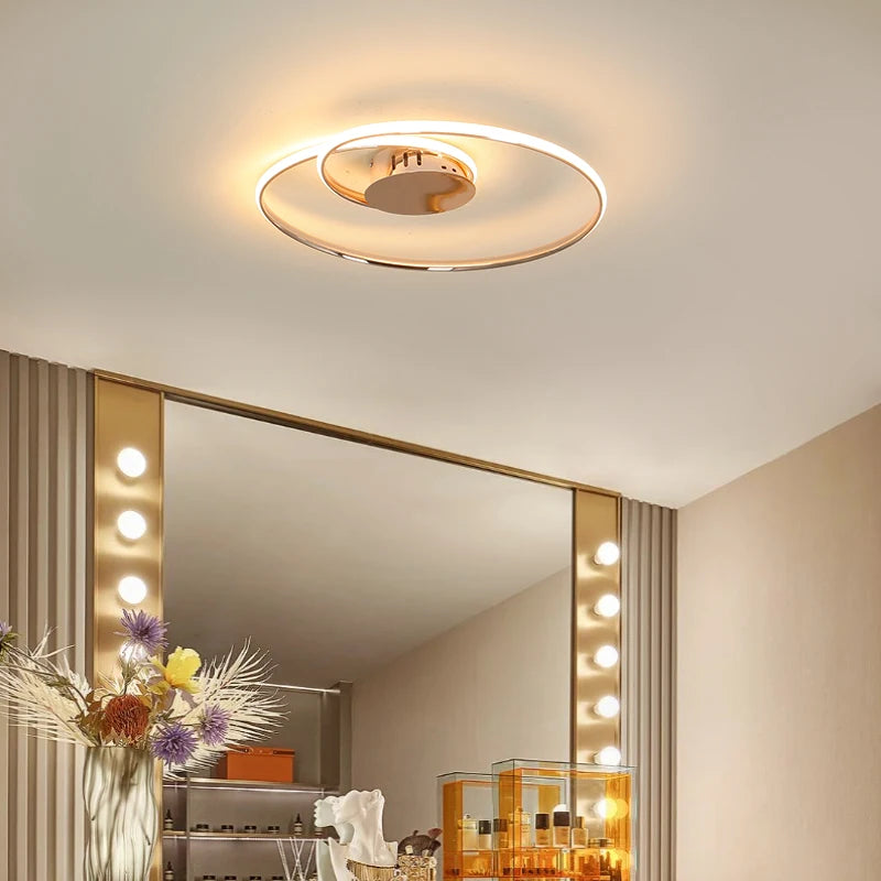 plafonnier led moderne pour décoration intérieure design élégant - vue 3 sur 10