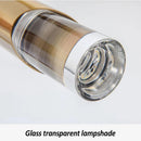 suspension en verre à led pour éclairage moderne intérieur