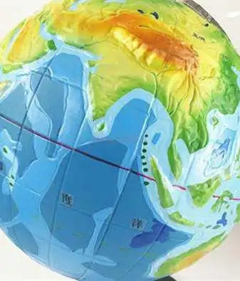 modèle de globe tridimensionnel pour l'enseignement de la géographie - vue 3 sur 6