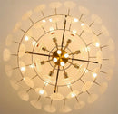 lustre en verre de luxe pour éclairage créatif et décoratif