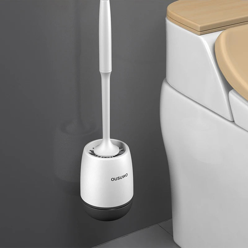 brosse de nettoyage murale à long manche en silicone - vue 8 sur 10