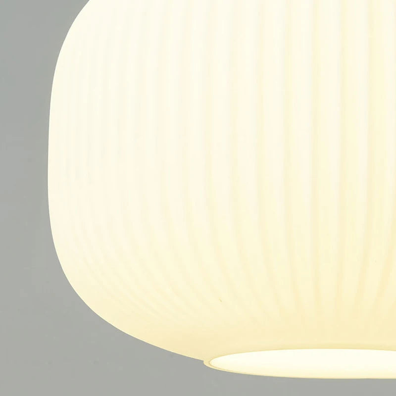 lustre style japonais rétro doux pour restaurant et auberge - vue 6 sur 9