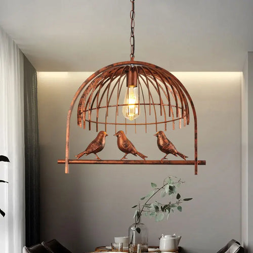 suspension décorative en forme d'oiseau style nordique - vue 5 sur 9